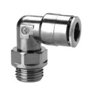 6522 8-1/4 Racor metálico súper-rápido codo macho giratorio diam 8 G1/4