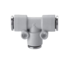 [CF20208355] 7540 4 Racor plástico súper-rápido compact Te intermedio diam 4