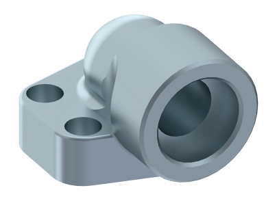 [CFB90SM616303] BRIDA 90º SOLD. HEMBRA TUBO MÉTRICO 6000 PSI ØINT 30.3 1"