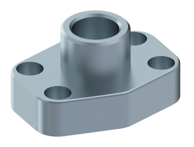 [CFBMSM31630] BRIDA SOLD. MACHO TUBO MÉTRICO 3000 PSI ØEXT 30 1"