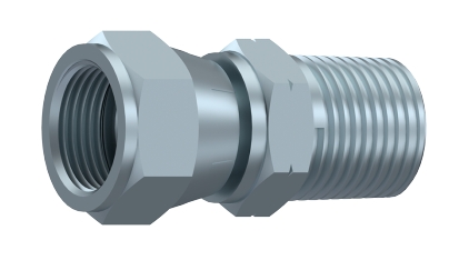 [CFS1601006] Adaptador H.G.JIC - M NPT (60º) H 9/16" 18H UNF M 3/8" NPT