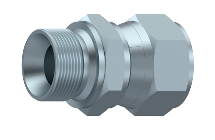 [CFS2151006] Adaptador H.G.JIC - M BSP (60º) M 3/8" BSP H 9/16" UNF