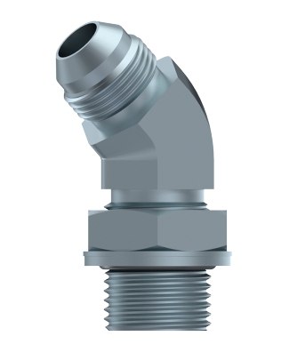 [CFS6151013] Codo 45º M JIC - M Orient. BSP 9/16" 18H UNF 1/4" BSP