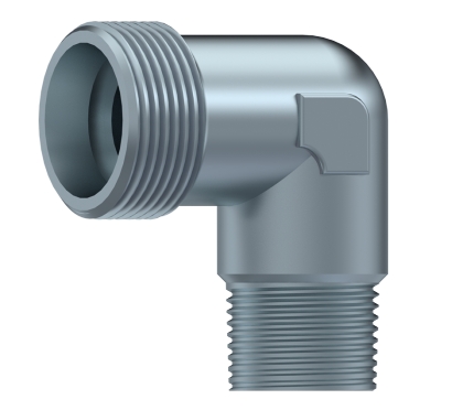 [CFSTA CKL 42 R 1 1/2] RACOR CODO SIN TUERCA Y ANILLO Ø 42 L 1" 1/2 BSPT