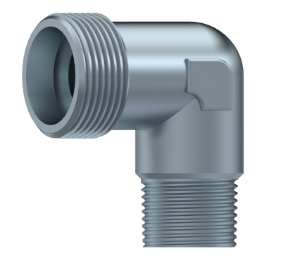 [CFSTA CKS 10 M 16X1.5] RACOR CODO SIN TUERCA Y ANILLO Ø 10 S M16X1.5