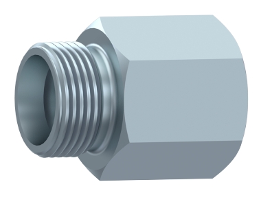 [CFSTA GAIL 6 M 10X1] RACOR RECTO HEMBRA SIN TUERCA Y ANILLO Ø 6 L 10X1