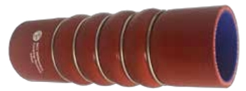 [CFSBSH-54-IC] Manguera de silicona sobrealimentador / Turbosobrealimentador - rojo Int. 54mm - 160mm