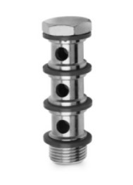 [CF20205985] 1631 03-3/8 Racor metálico súper-rápido banjo triple 3/8