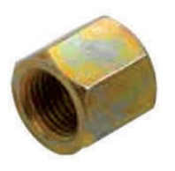 Racor Raufoss Hembra sin Cuello tubo 3,16" - 4,76 rosca ext. M. 10 x 1,0 long. 13