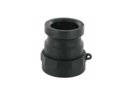 Camlock tipo A: acople macho-rosca hembra BSPP polipropileno 5 bar DN100 4"