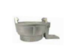 [CF3MKS90] TW-Acople hembra tipo MK con rosca hembra BSPP (con planca de 90º)-CSM junta de rosca PTFE SS AISI 316/1.4408 16 bar DN080 G3"