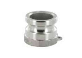 Camlock tipo A: acople macho-rosca hembra BSPP SS AISI316/1.4408 17 bar DN032 1"1/4