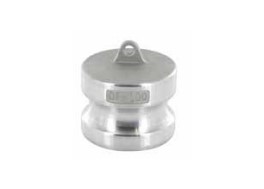 [CFDP075AL] Camlock tipo DP: tapón macho-MIL A-A-59326A aluminio  DN020