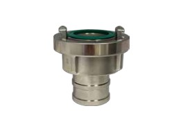 [CFST52/52LSTSS] Acople Storz con espiga para manguera-junta FKM Viton SS AISI 316 25 bar DN52(C)/66mm DN52