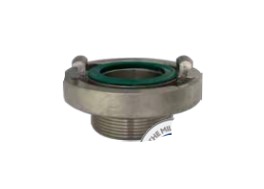[CFST52AG200SS] Acople Storz con rosca macho BSP-junta FKM Viton SS AISI 316 25 bar DN52(C)/66mm 2"