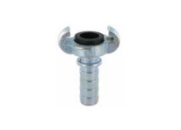 [CFC075HE] Racor tipo Europeo «EA DIN3489» Espiga con collar-junta NBR acero 10bar 20,5mm