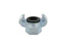 [CFC050F] Racor tipo Europeo «EA DIN3489» con rosca hembra-junta NBR acero 10bar 1/2"