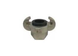 [CFC100F-SS-P] Racor tipo Europeo «EA DIN3489» con rosca hembra - con orificio para el clip de seguridad - Junta NBR SS AISI 316 10 bar 1"