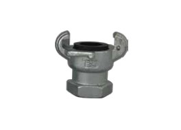 [CFAK038F] Racor tipo USA con rosca hembra NPT - junta NBR acero 10 bar 3/8"