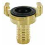 [CFGH125] Racor para agua tipo Geka - espiga - junta NBR latón 25bar 1 1/4"