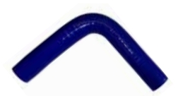 [CFSBSH-35-90] Codo 90º de silicona para refrigeración - azul Int. 35mm 5bar