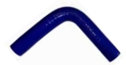 [CFSBSH-64-90] Codo 90º de silicona para refrigeración - azul Int. 64mm 4bar