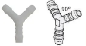 [CF1459] Empalme Y Nylon de 5