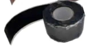 [CFVB02-10M] Cinta vulcanizadora de silicona negra 10m x 0,5mm x 25 mm