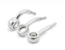 [CF4535002.08] Banjo Inox 20º Lat. M10 & 3/8" SAE Manguera 1/8"