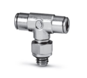 [CF20207983] 6432 3-M3 Racor metálico súper-rápido T macho giratorio diam 3 M3