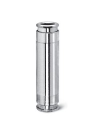 [CF20208521] 8580 4 Racor metálico súper-rápido doble sujeción recto intermedio diam 4