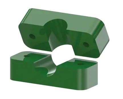 [CFAL321.3C] PLÁSTICO PERFIL LISO DN 1/2" GR. 3