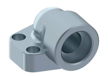 [CFB90SM308203] BRIDA 90º SOLD. HEMBRA TUBO MÉTRICO 3000 PSI ØINT 20.3 1/2"