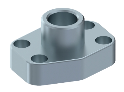 [CFBMSG612280] BRIDA SOLD. MACHO TUBO GAS 6000 PSI ØEXT 28 3/4"