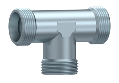 [CFSTA TL 28] UNIÓN T TUBO-TUBO SIN TUERCA Y ANILLO Ø 28 L