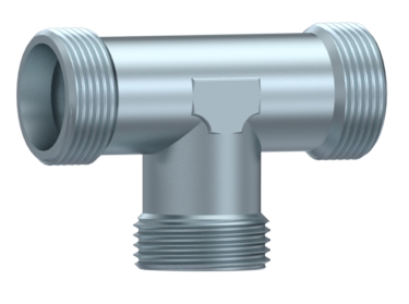 [CFSTA TLL 4] UNIÓN T TUBO-TUBO SIN TUERCA Y ANILLO Ø 4 LL