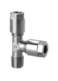 [CF20205660] 1010 6-1/8 Racor de bicono T macho lateral fijo cónico diam 6 G1/8