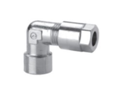 [CF20205693] 1093 6-1/8 Racor de bicono codo hembra cilíndrico diam 6 G1/8