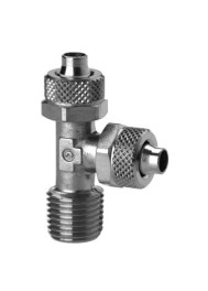 [CF20205815] 1420 8/6-1/8 Racor rápido T lateral macho Cónico tubo 8/6 G1/8