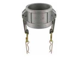 [CFDC200AL] Camlock tipo DC: tapón hembra-MIL A-A-59326A - junta NBR aluminio 17 bar DN050
