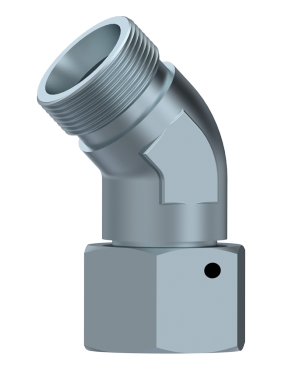 [CFSTA FEL 15 TLM] Racor en Codo 45 Tubo TL M22X1.5 15 L