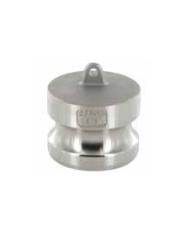 [CFDP125SS] Camlock tipo DP: Tapón macho SS AISI 316/1.4408 17 bar DN032