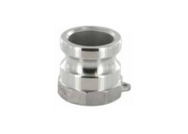 [CFA125DINSS] Camlock Tipo A-DIN: acople macho-rosca hembra BSPP-junta rosca PTFE SS AISI 316/1.4408 16 bar DN032 1"1/4