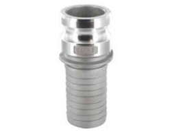 [CFE125AL] Camlock tipo E: acople macho-espiga para manguera aluminio  DN032 34mm