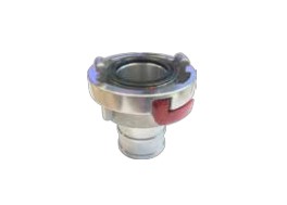 [CFST75/75LST-SL] Acople Storz fundido con espiga para manguera con cierre de seguridad-Autolock-junta NBR fundición de aluminio 10 bar DN75(B)/89mm DN75