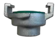 [CFGF100-SS] Racor para agua tipo Geka - con rosca hembra - junta Viton SS AISI 316 25bar 1"
