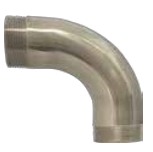 [CFMMS1010FL-90] Codo 90º RM-RM BSPP SS AISI 316 16bar 1" 1"
